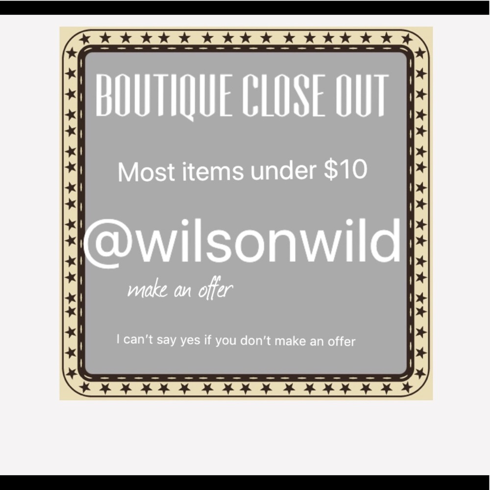 Closet clear out!
